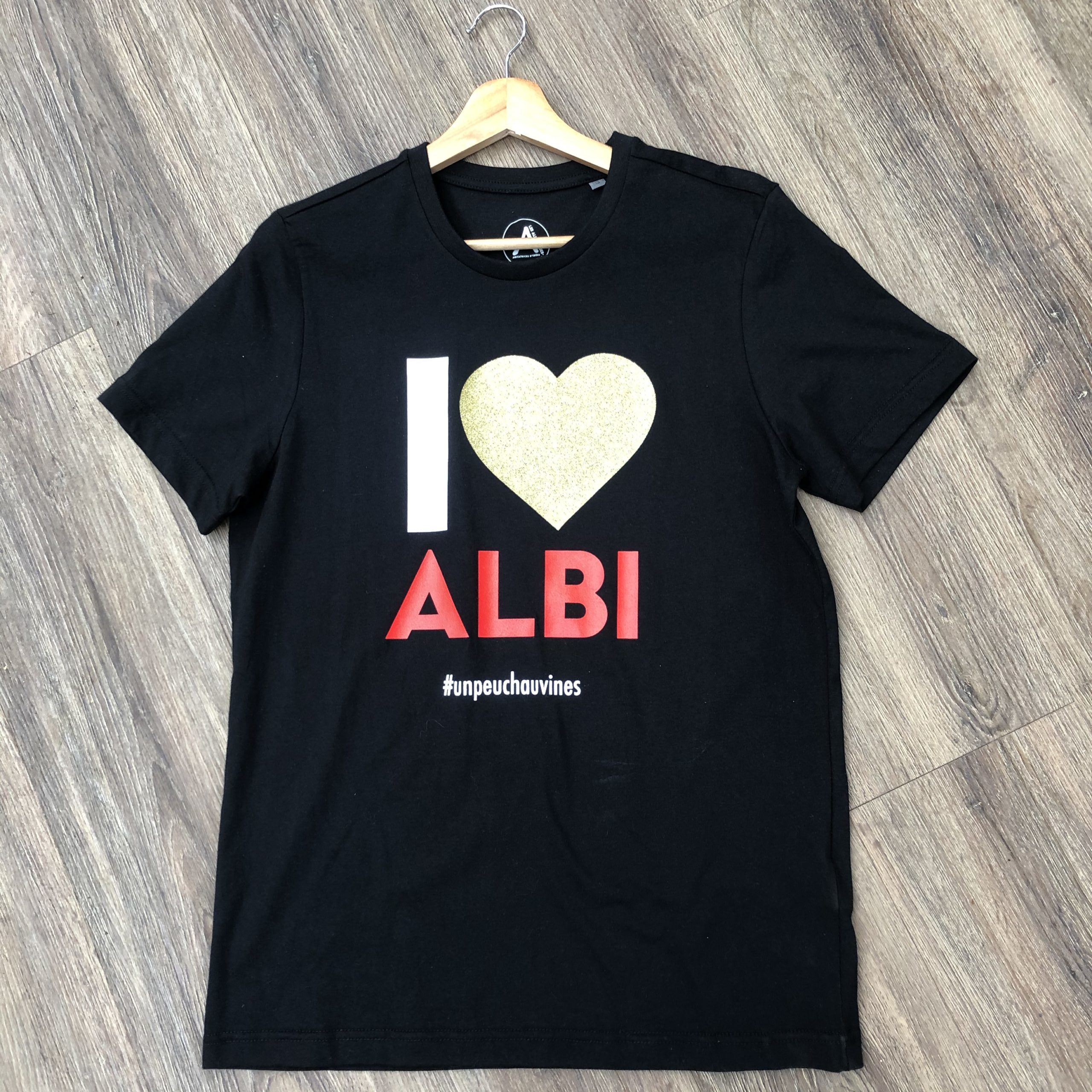 Teeshirt <span>I love Albi</span> Noir Col rond Teeshirt <span>I love Albi</span> Noir Col rond